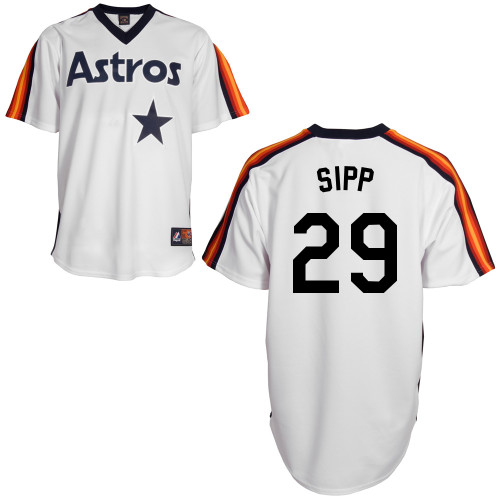Tony Sipp #29 mlb Jersey-Houston Astros Women's Authentic Home Alumni Association Baseball Jersey